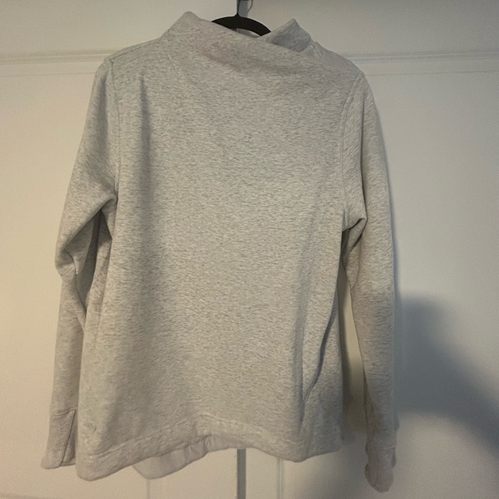 Athleta kozy karma twist neck sweatshirt (M)